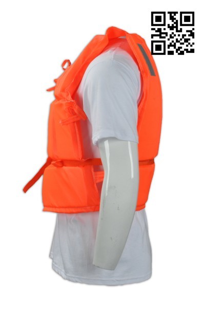 SKLJ001 supply reflective life jacket design flood-proof life jacket online ordering life jacket manufacturer Oxford cloth life jacket price front view